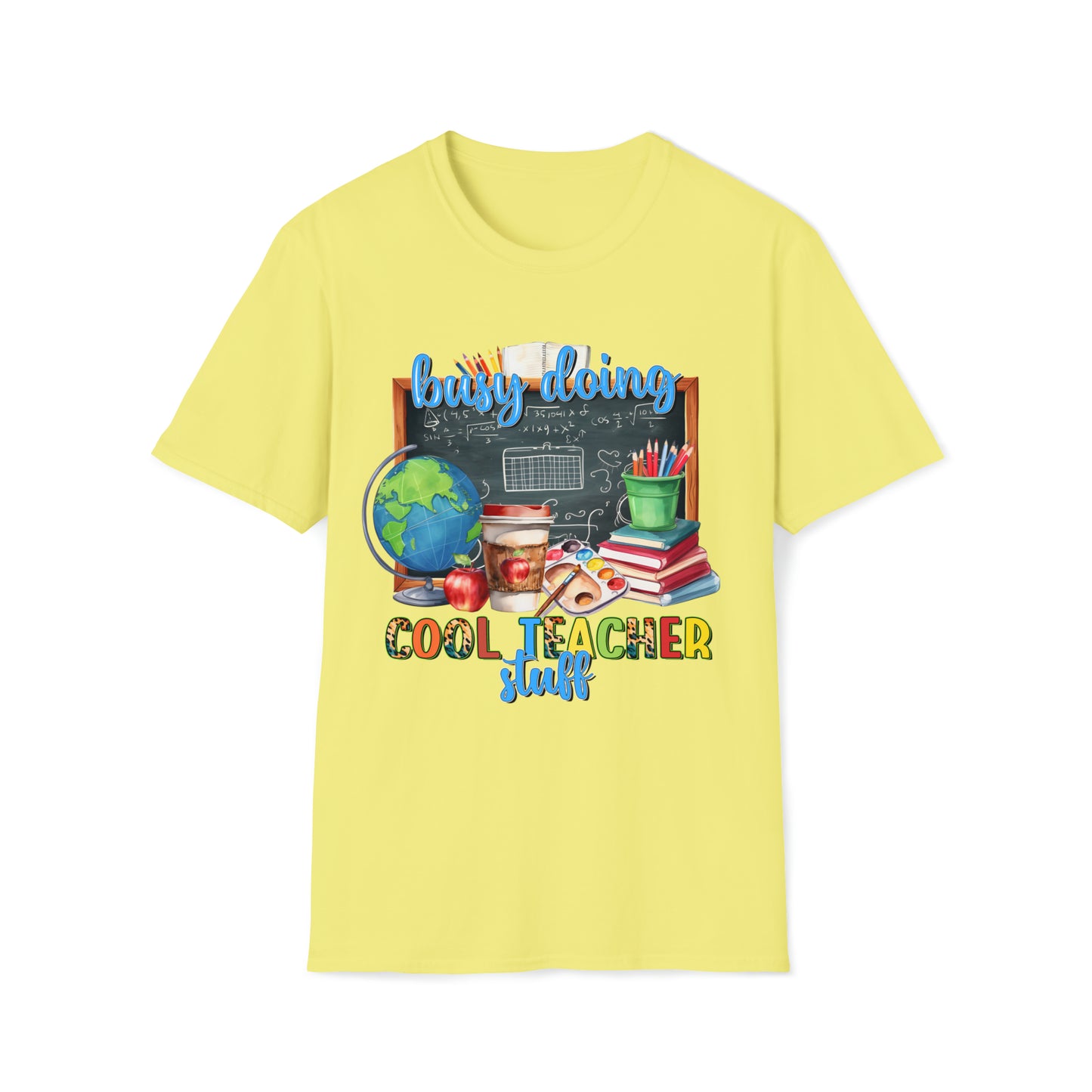 Busy Doing Cool Teacher Stuff Shirt