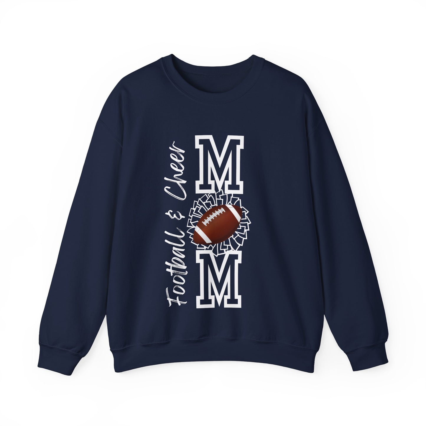 Football & Cheer Mom Crew Sweatshirt