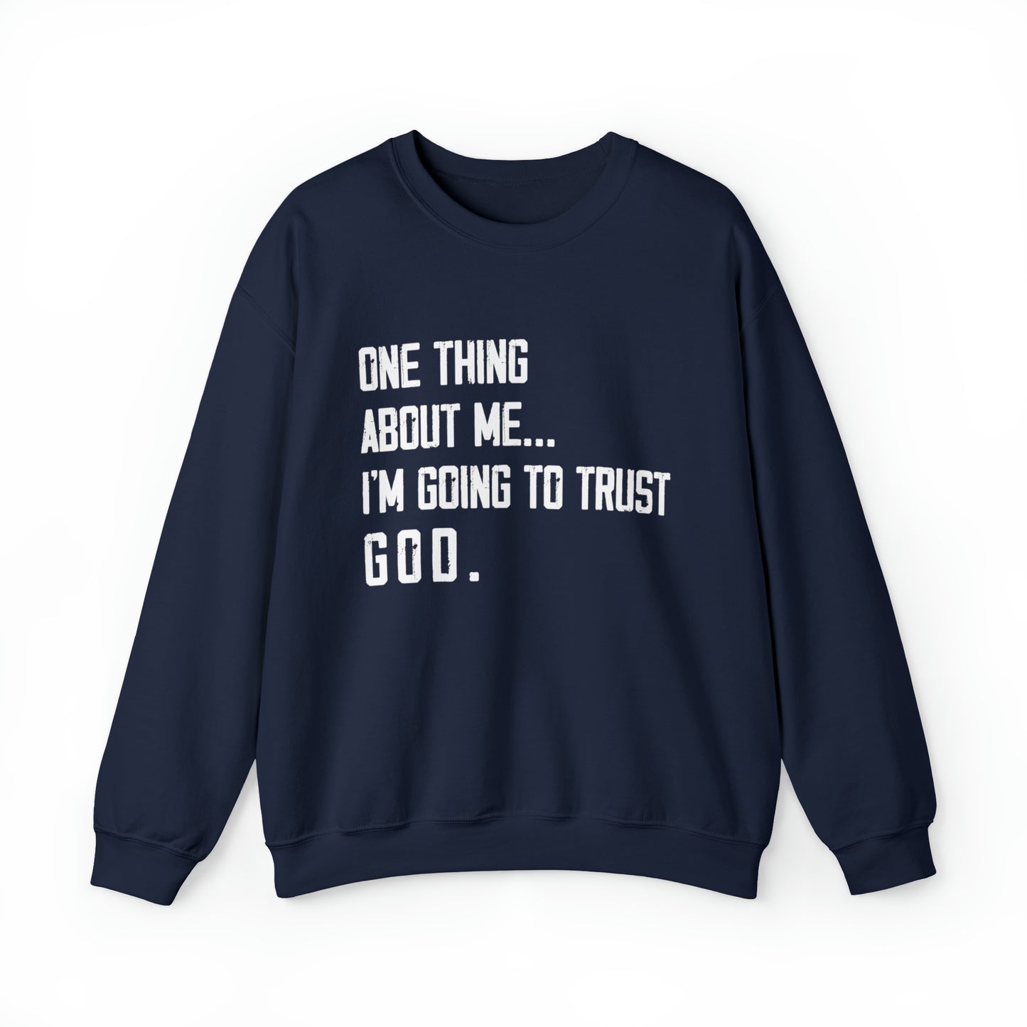 TRUSTING GOD Unisex Heavy Blend™ Crewneck Sweatshirt
