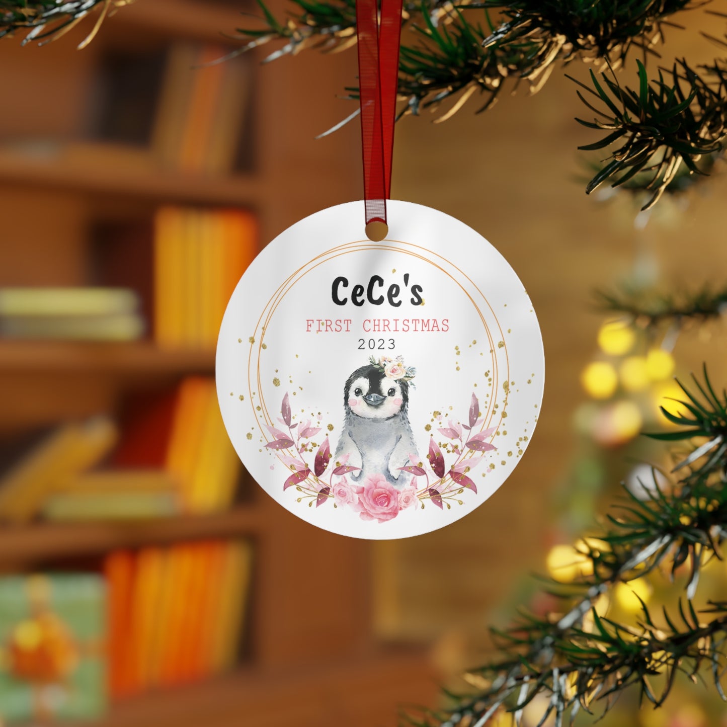 Personalized Baby's First Christmas Ornament