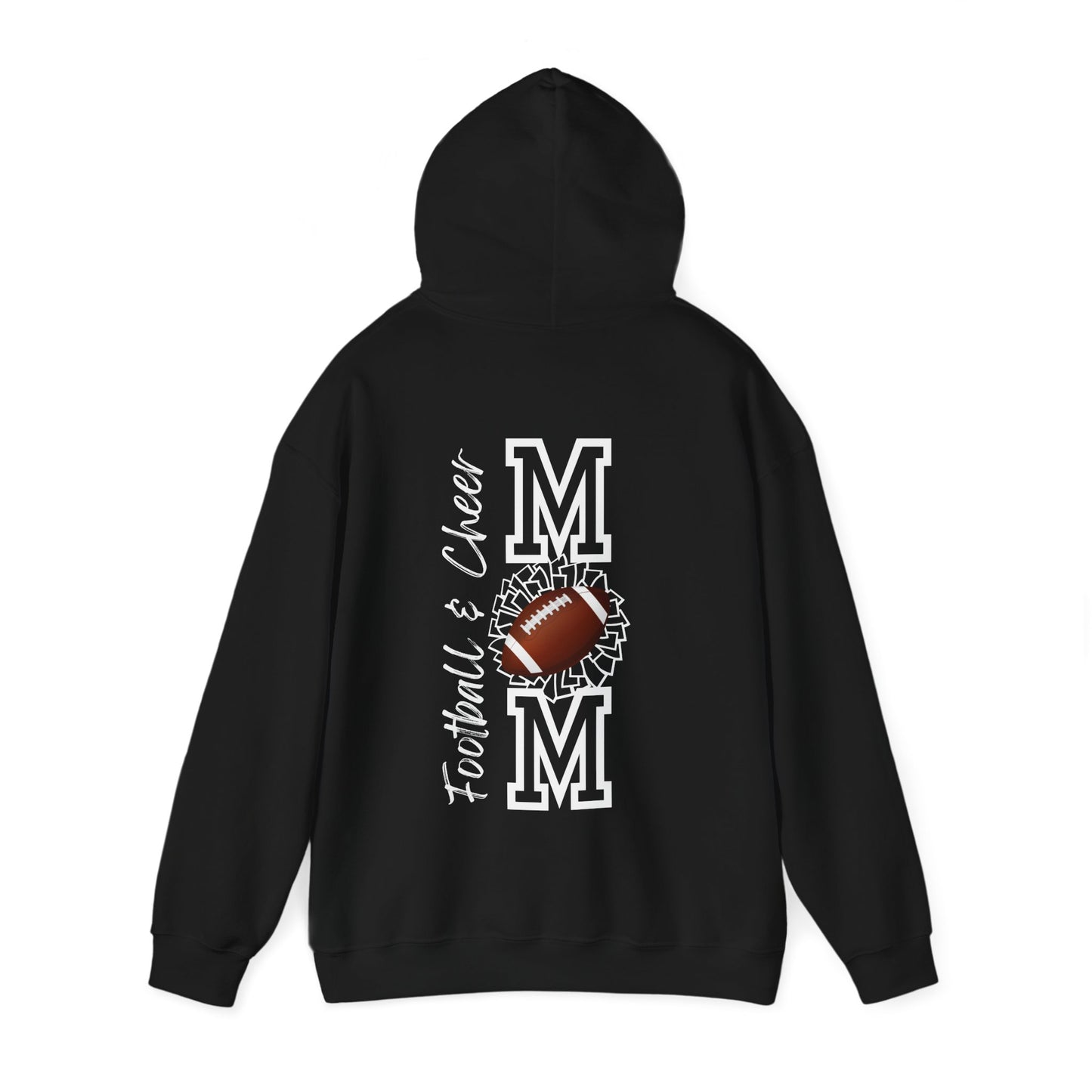 Football & Cheer Mom Hoodie Sweatshirt