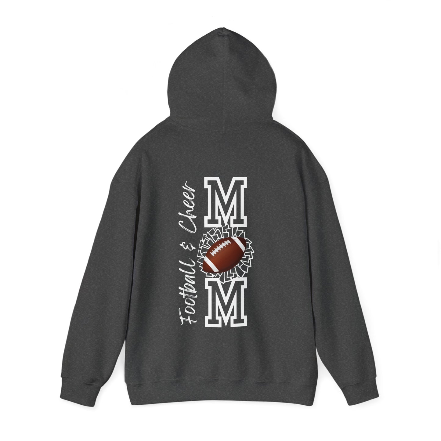 Football & Cheer Mom Hoodie Sweatshirt