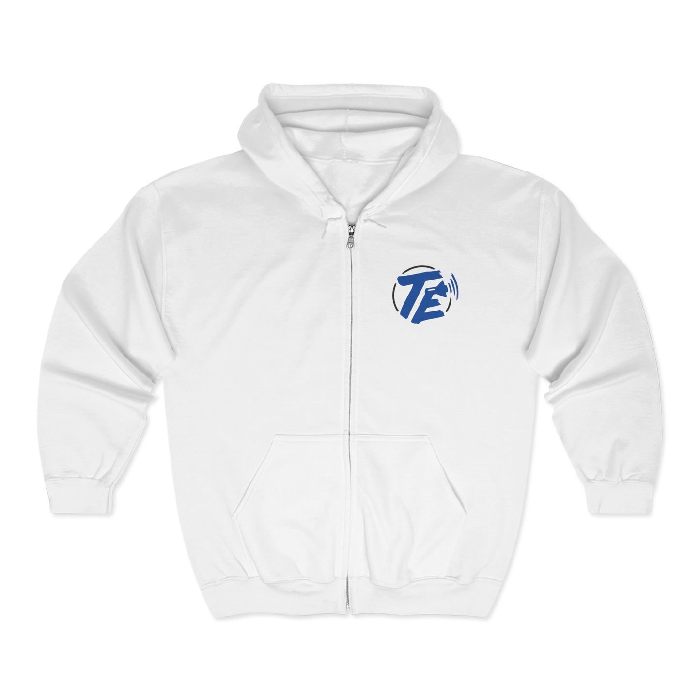 TE | Unisex Full Zip Hooded Sweatshirt
