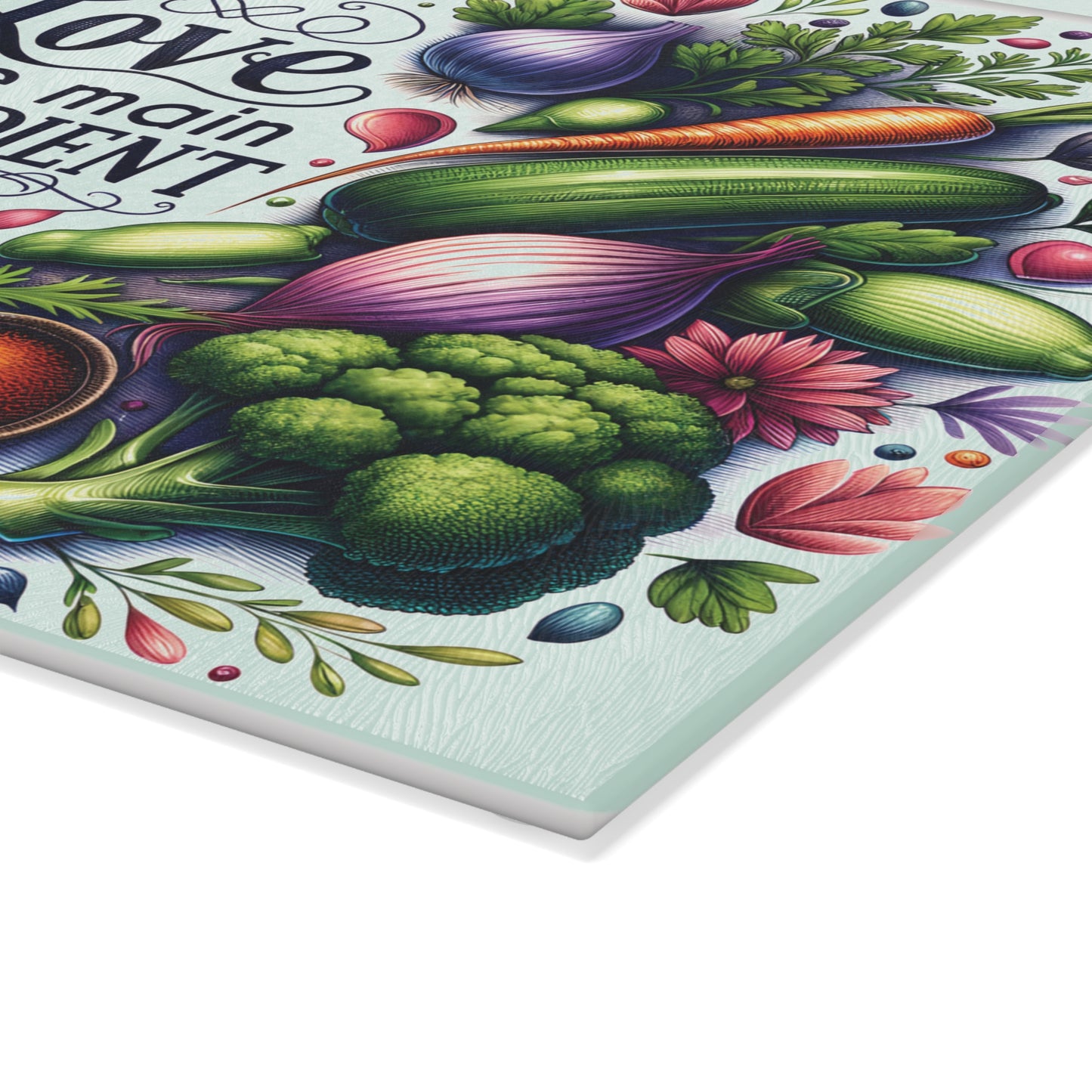 Love Glass Cutting Board