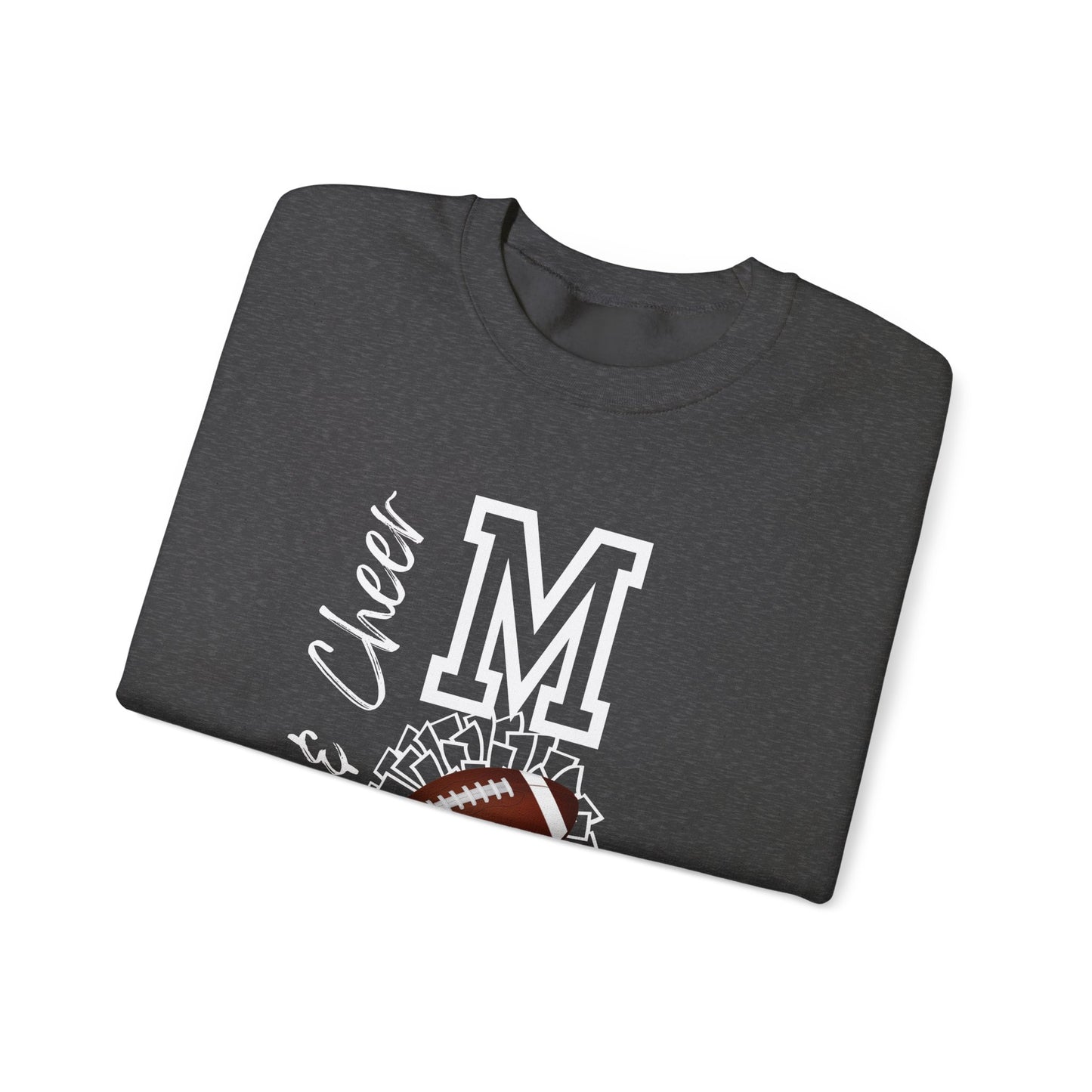 Football & Cheer Mom Crew Sweatshirt