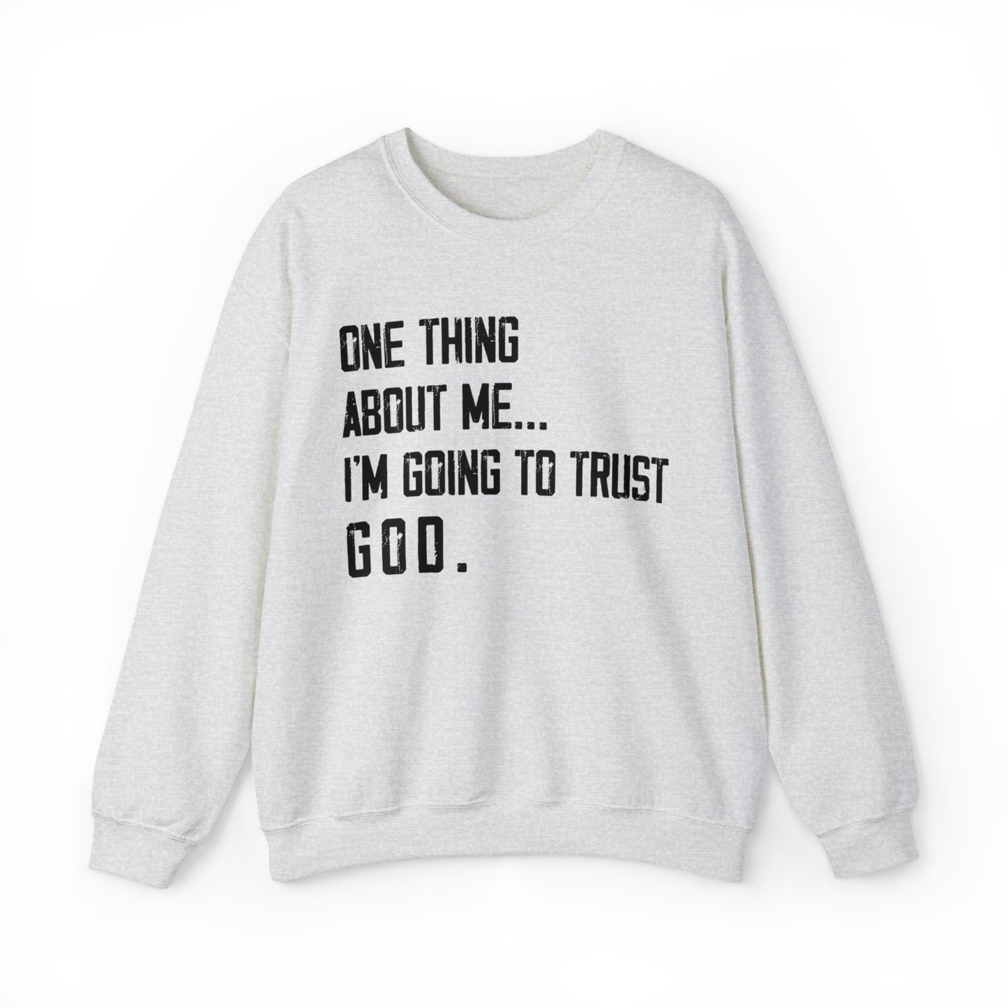 TRUSTING GOD Unisex Heavy Blend™ Crewneck Sweatshirt