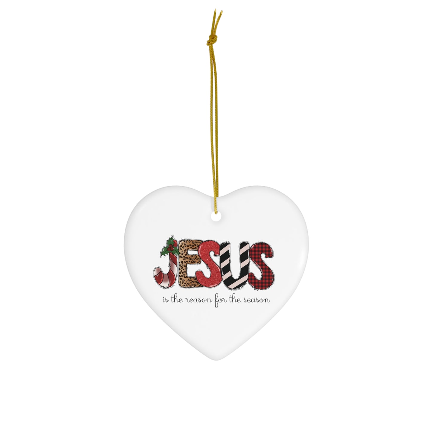Jesus is the Reason Ornament