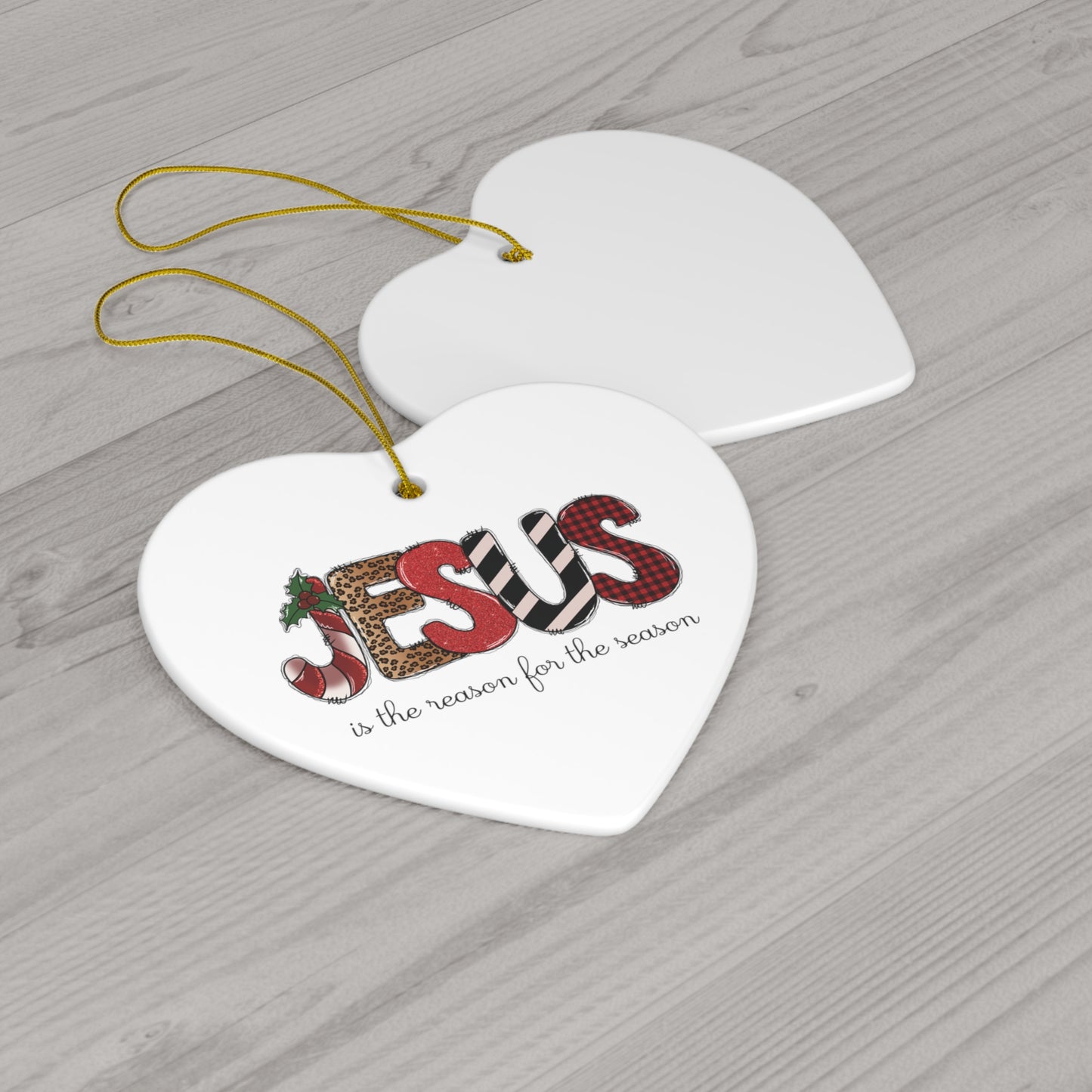 Jesus is the Reason Ornament