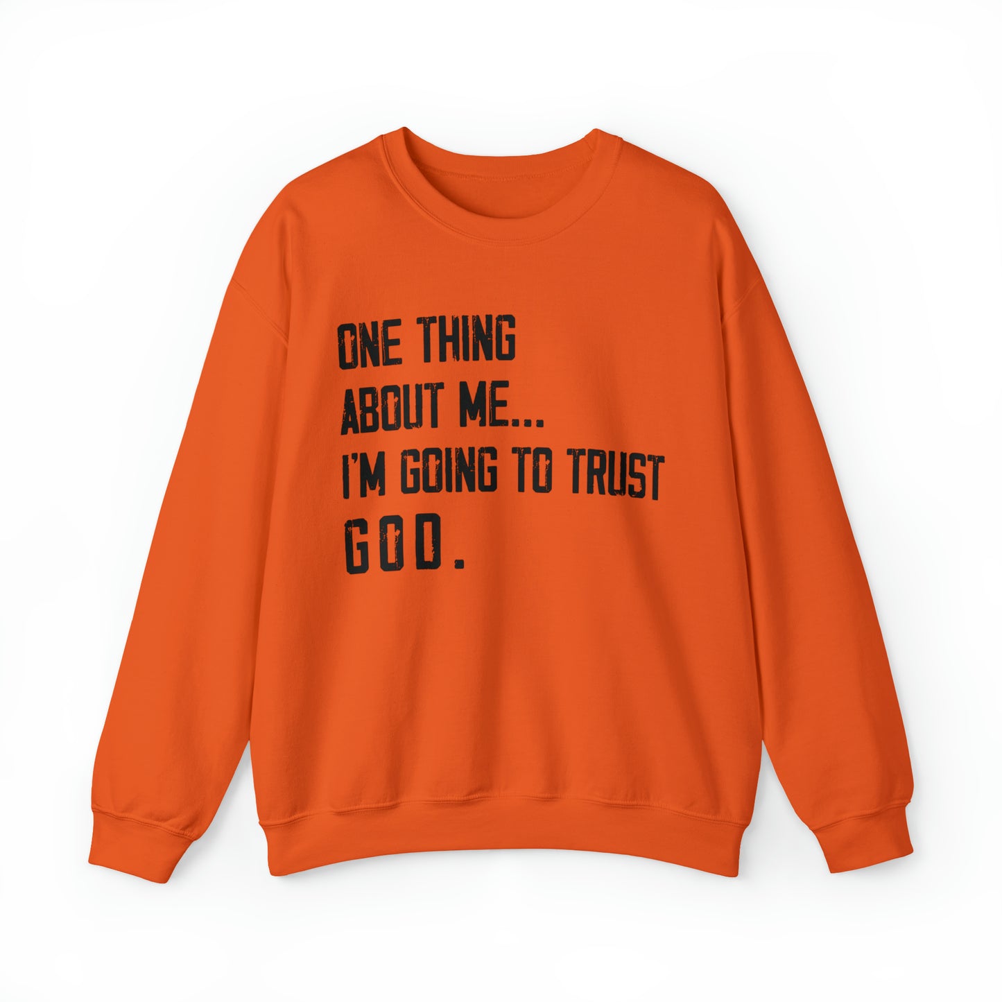 TRUSTING GOD Unisex Heavy Blend™ Crewneck Sweatshirt