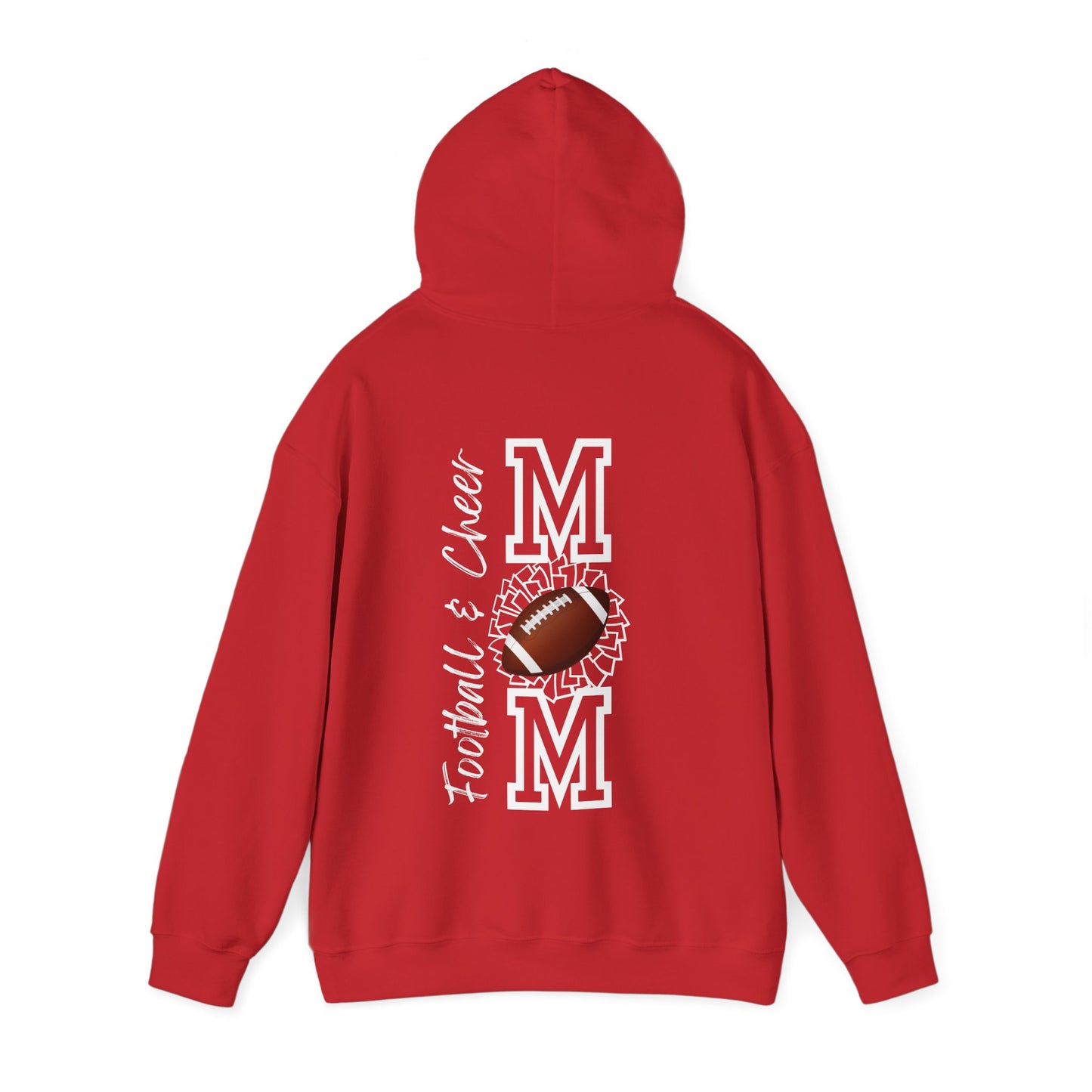 Football & Cheer Mom Hoodie Sweatshirt