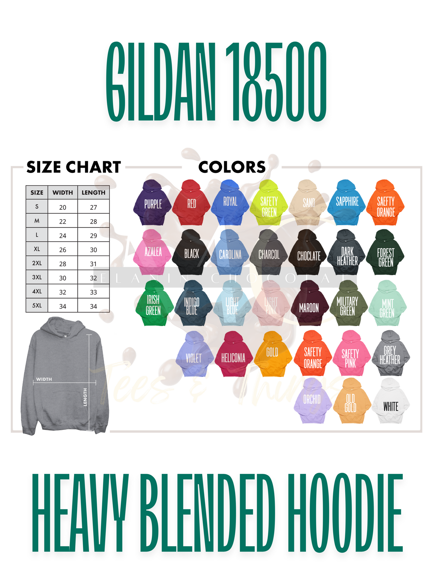 TE | Unisex Heavy Blend™ Hooded Sweatshirt
