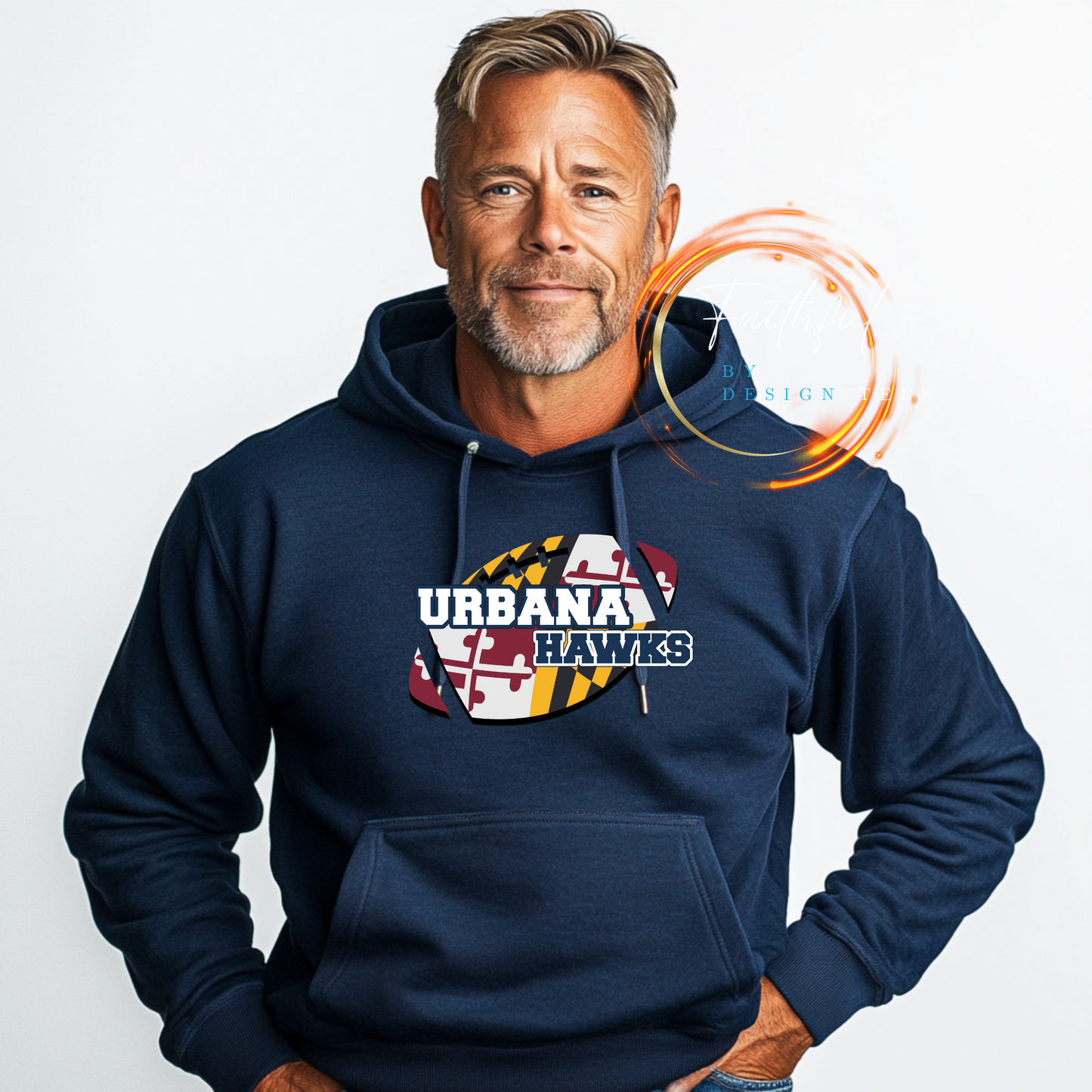 Hawks Unisex Hoodie - Comfortable Casual Wear for Fans