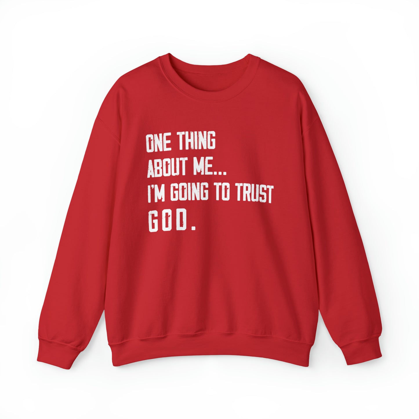 TRUSTING GOD Unisex Heavy Blend™ Crewneck Sweatshirt