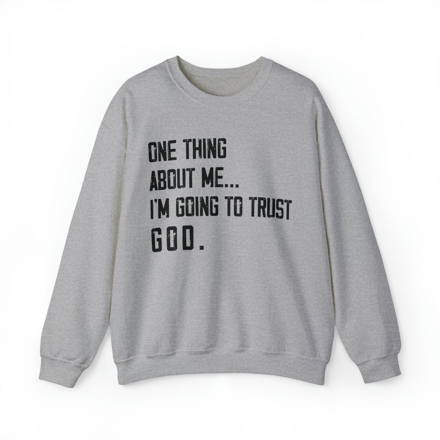 TRUSTING GOD Unisex Heavy Blend™ Crewneck Sweatshirt