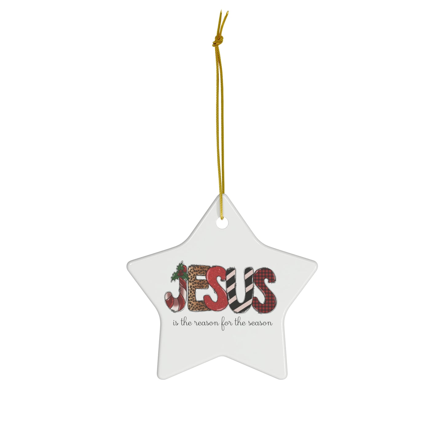 Jesus is the Reason Ornament