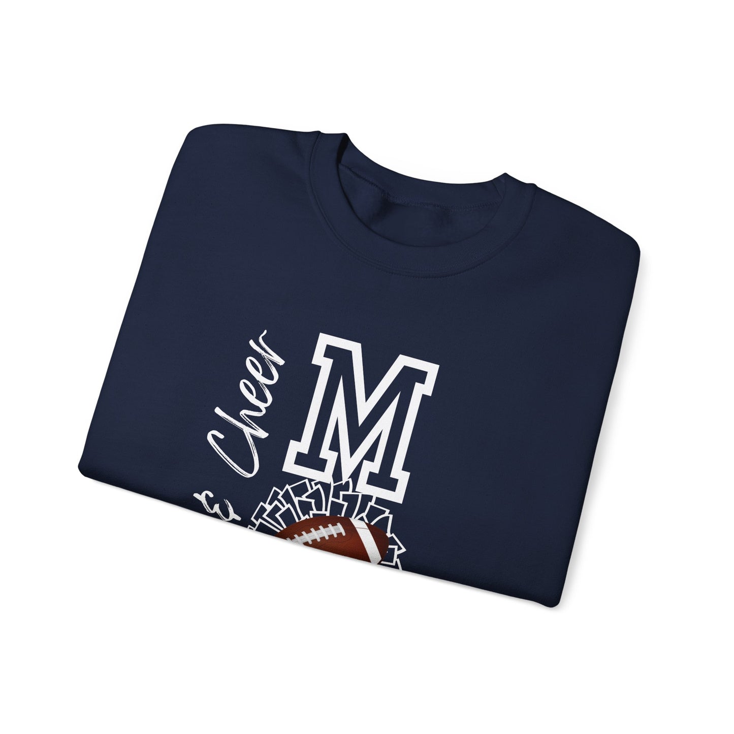 Football & Cheer Mom Crew Sweatshirt