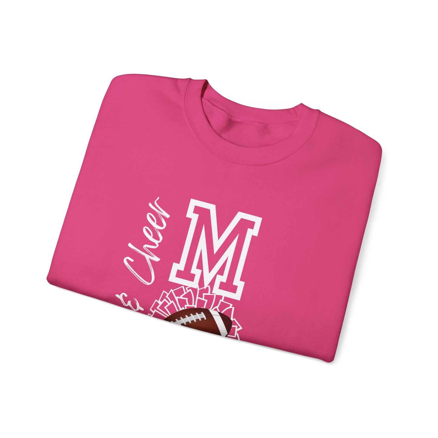 Football & Cheer Mom Crew Sweatshirt