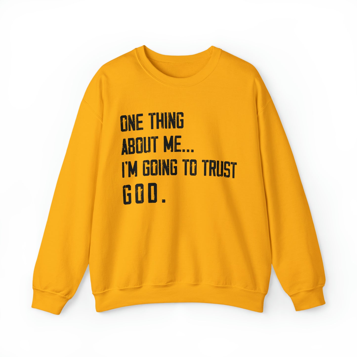 TRUSTING GOD Unisex Heavy Blend™ Crewneck Sweatshirt