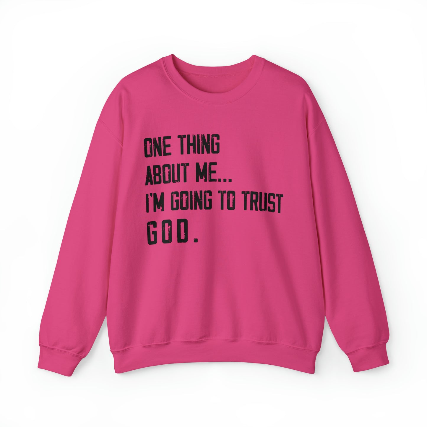 TRUSTING GOD Unisex Heavy Blend™ Crewneck Sweatshirt