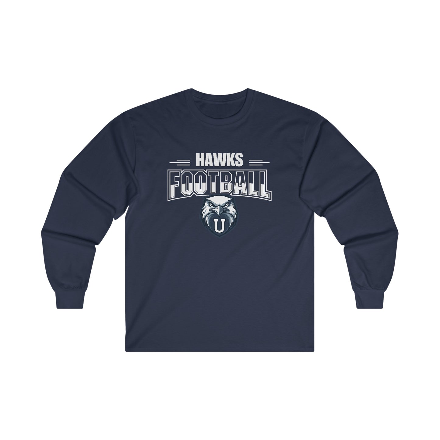 Hawks Football Long Sleeve Tee