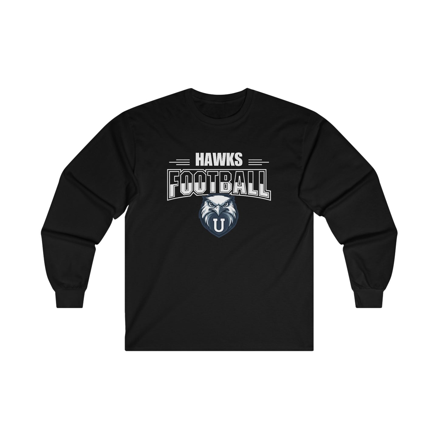 Hawks Football Long Sleeve Tee