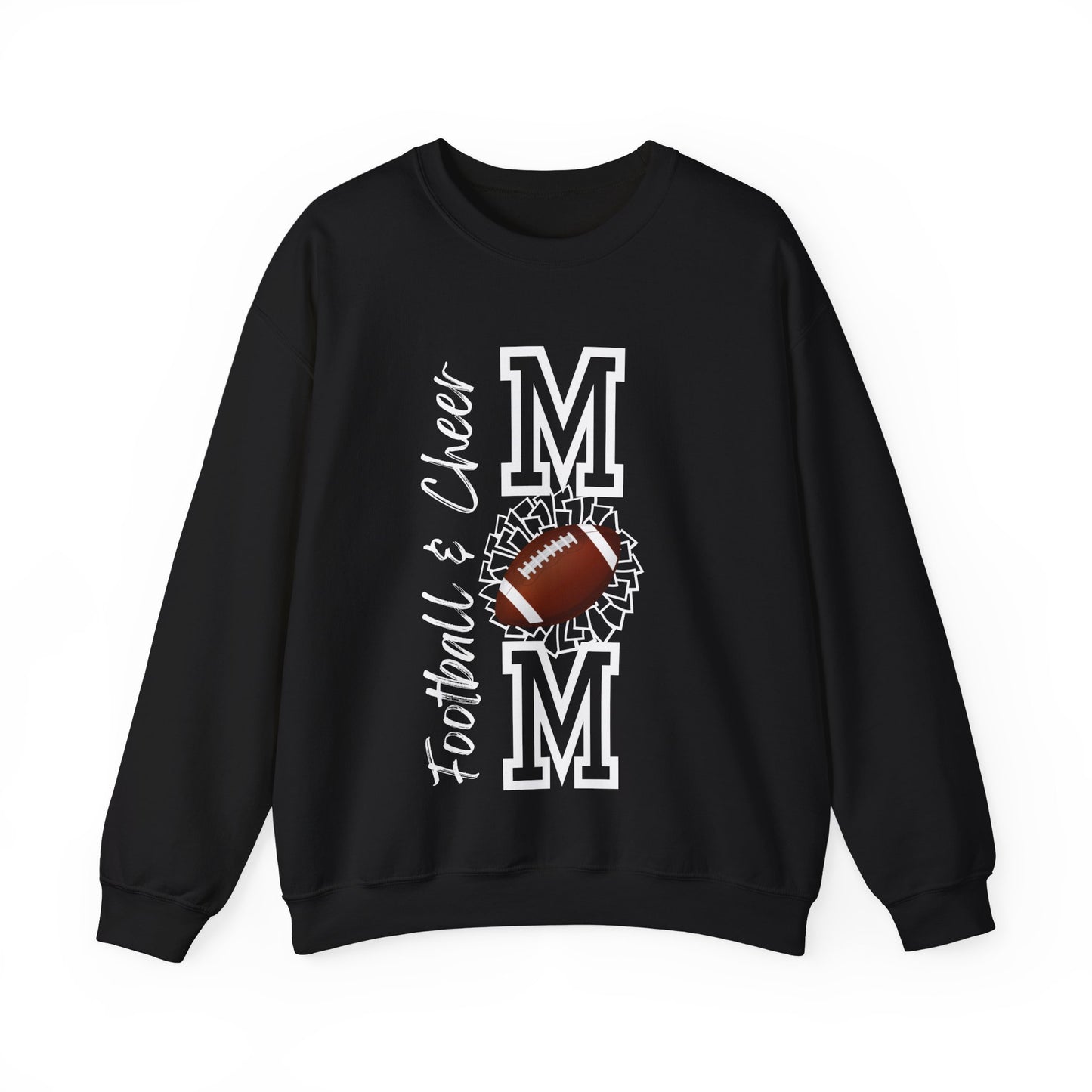 Football & Cheer Mom Crew Sweatshirt