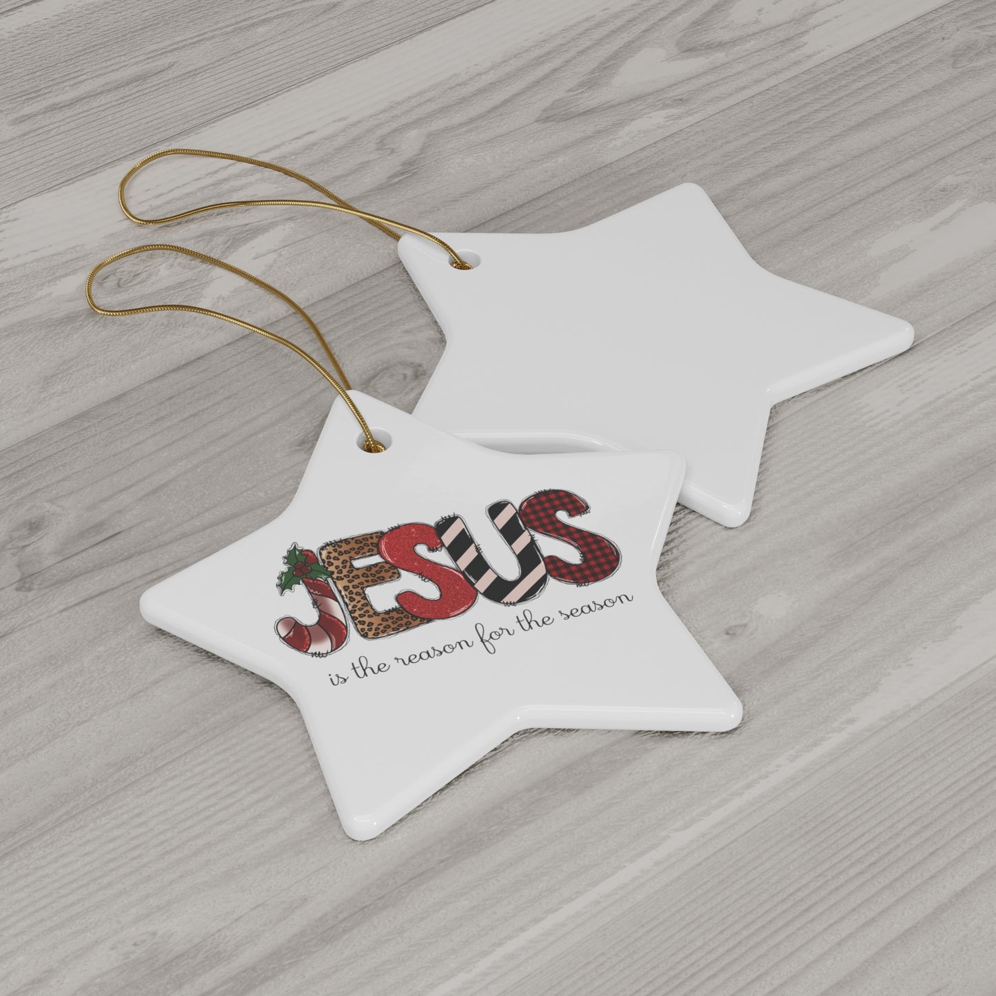 Jesus is the Reason Ornament