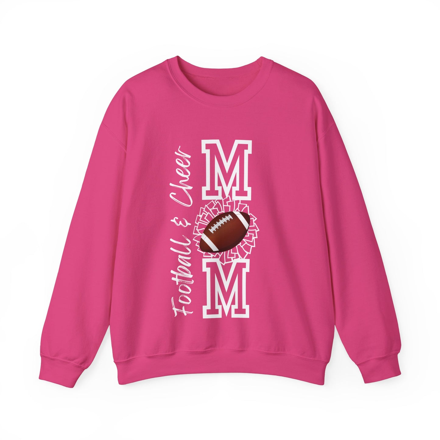 Football & Cheer Mom Crew Sweatshirt