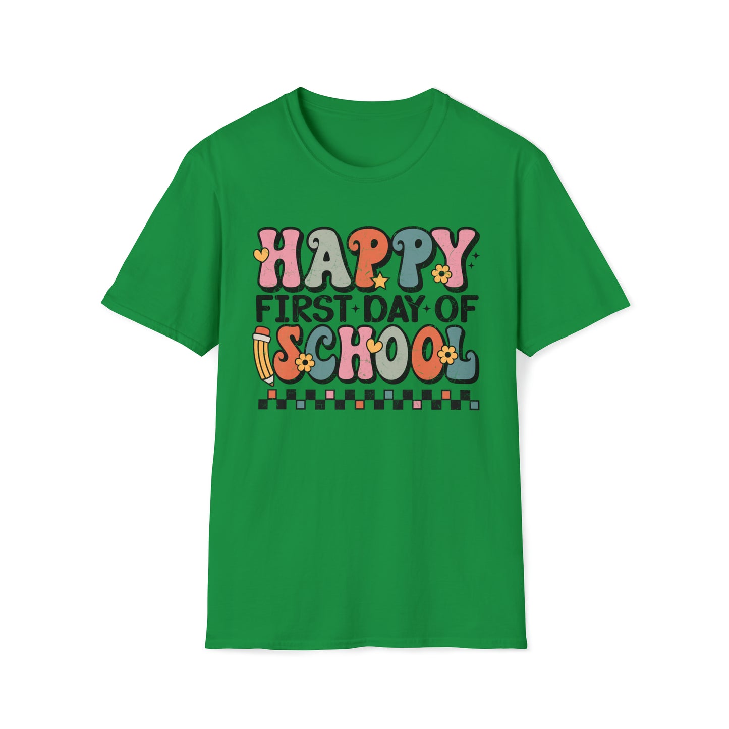 Retro Happy 1st Day of School Shirt