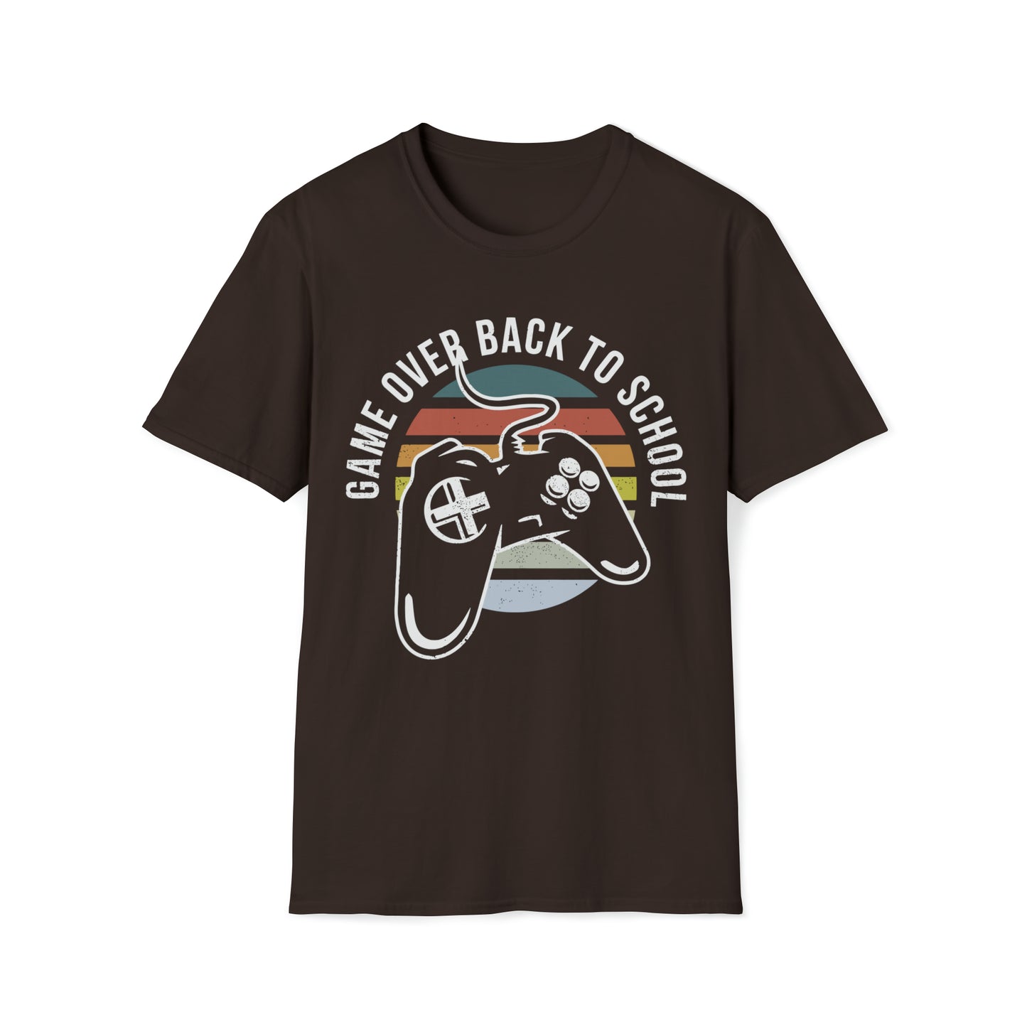 Retro Game Over Back to School Shirt