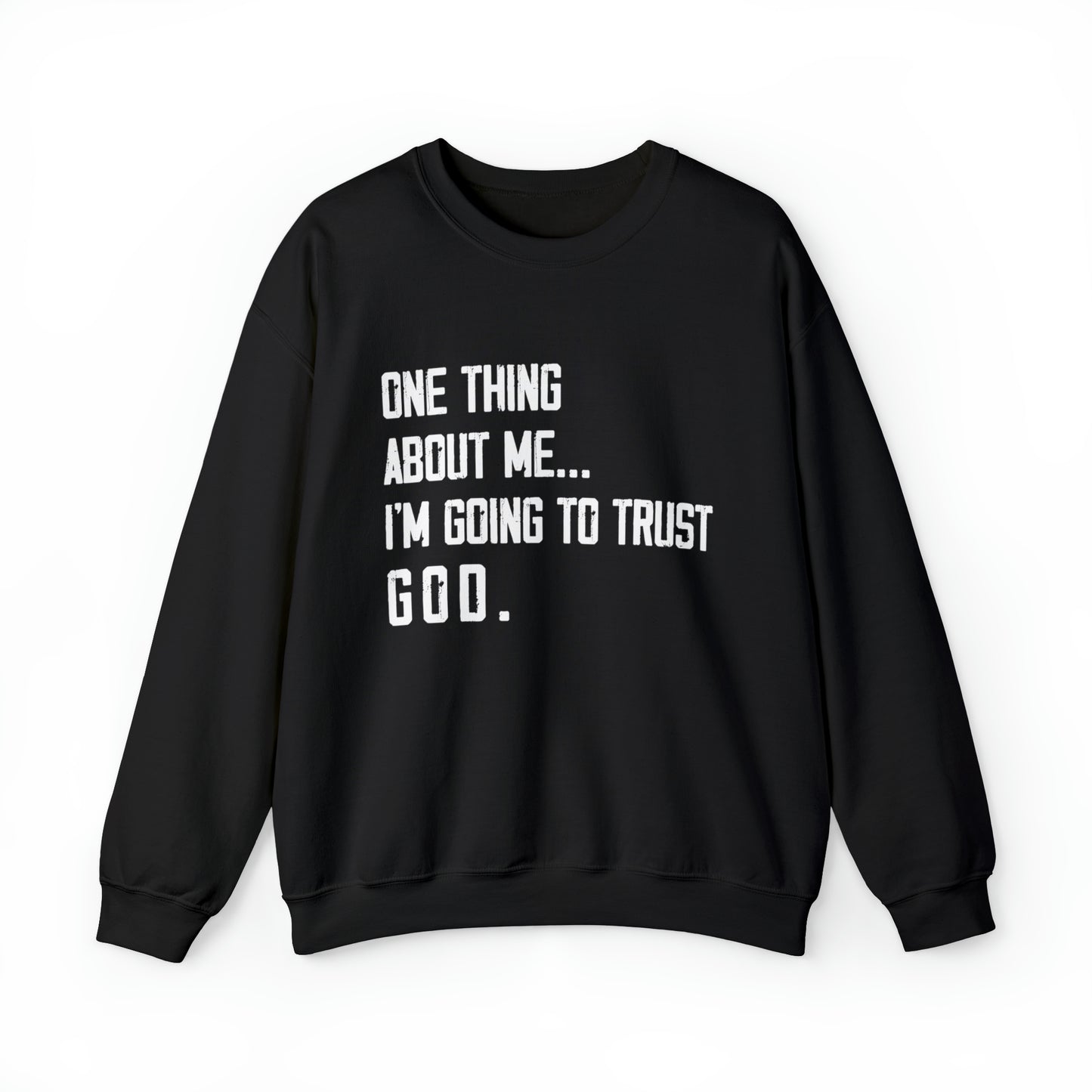 TRUSTING GOD Unisex Heavy Blend™ Crewneck Sweatshirt