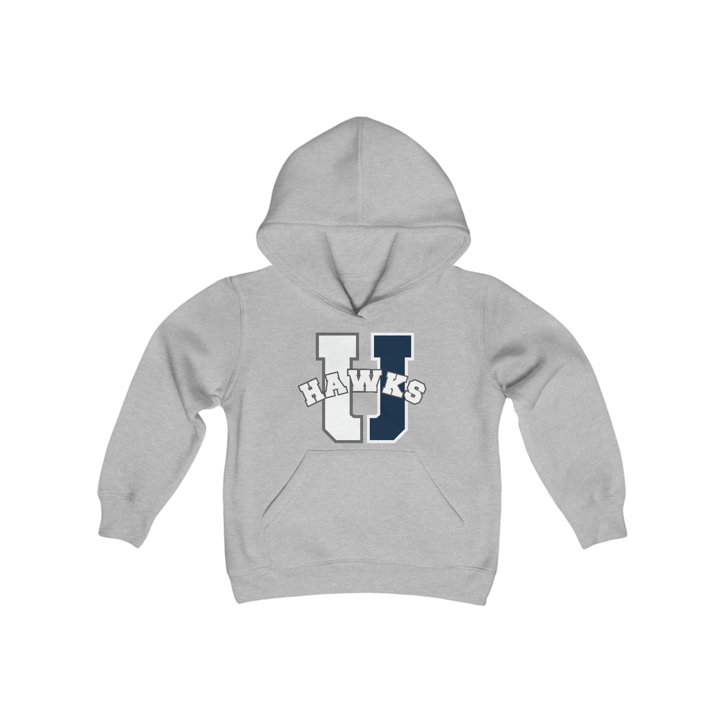 Youth U Hawks Heavy Blend Hooded Sweatshirt
