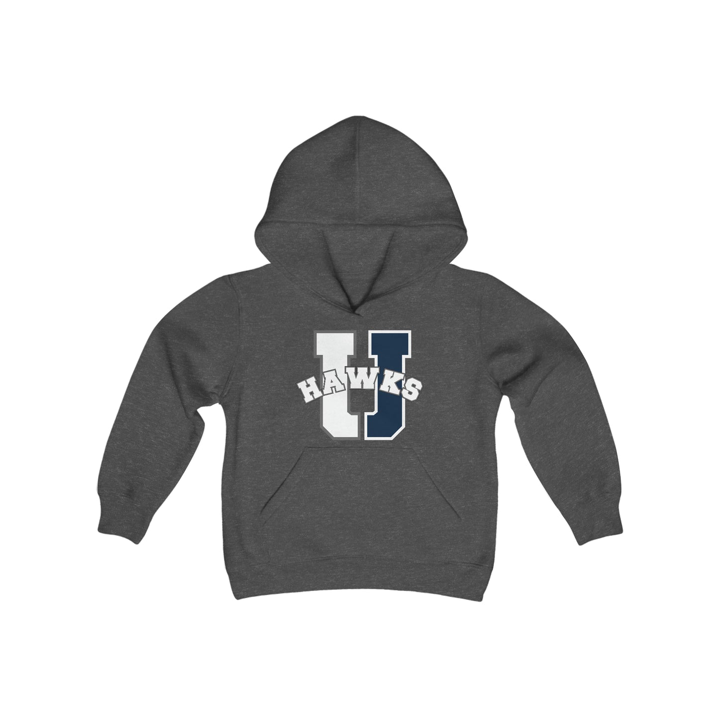 Youth U Hawks Heavy Blend Hooded Sweatshirt