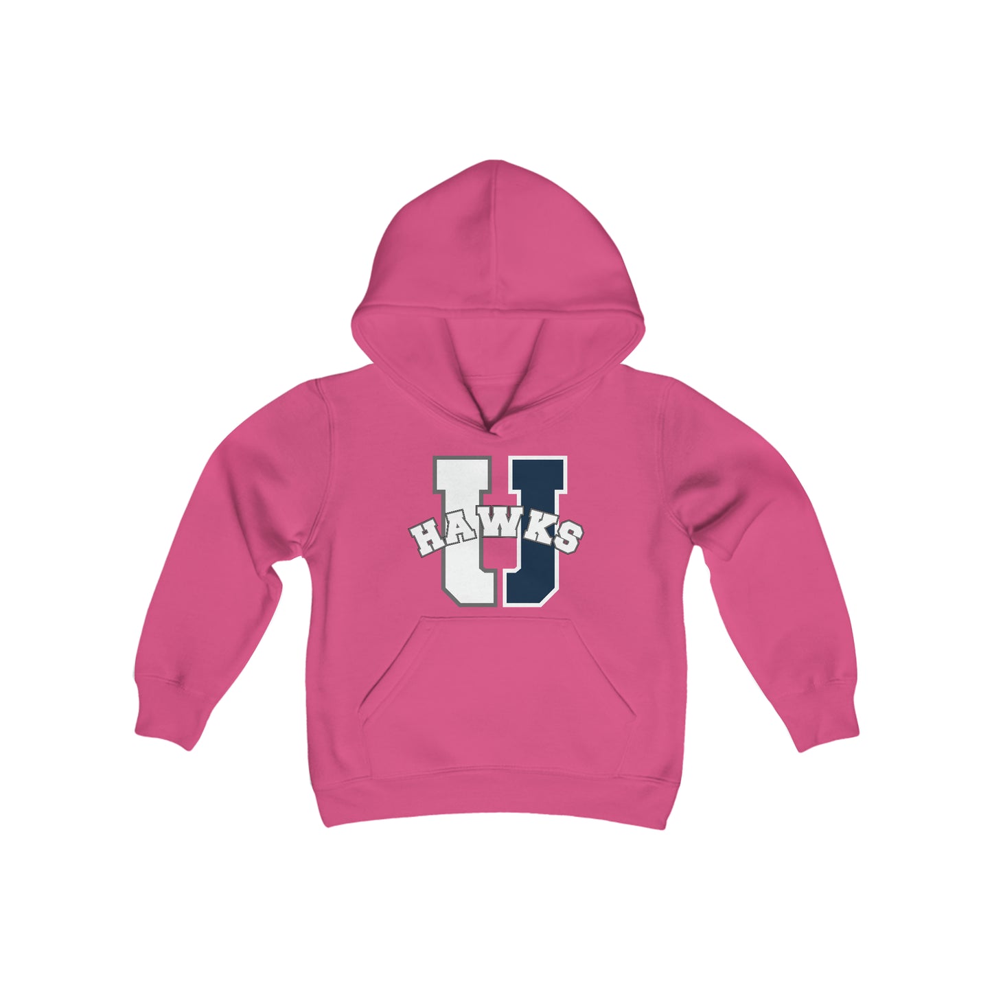 Youth U Hawks Heavy Blend Hooded Sweatshirt