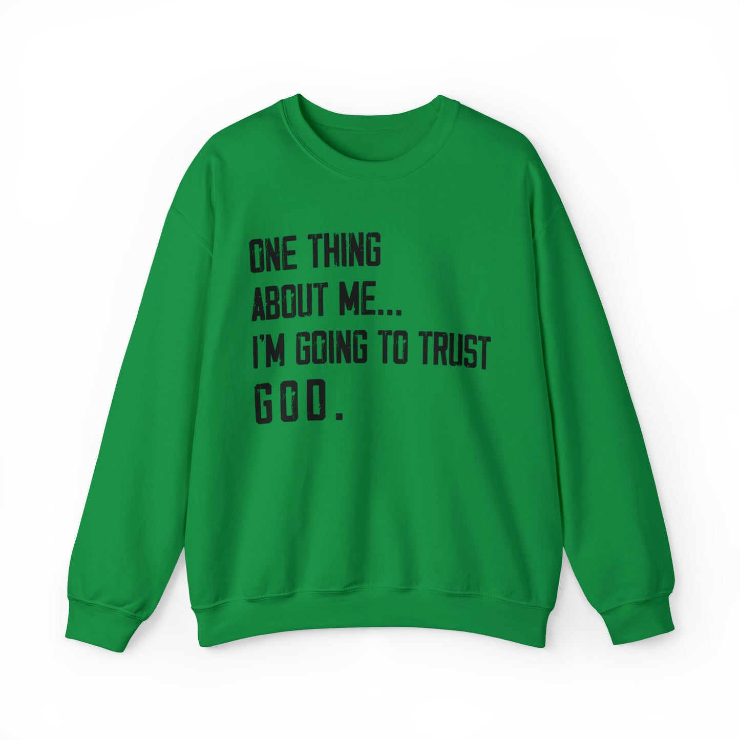 TRUSTING GOD Unisex Heavy Blend™ Crewneck Sweatshirt