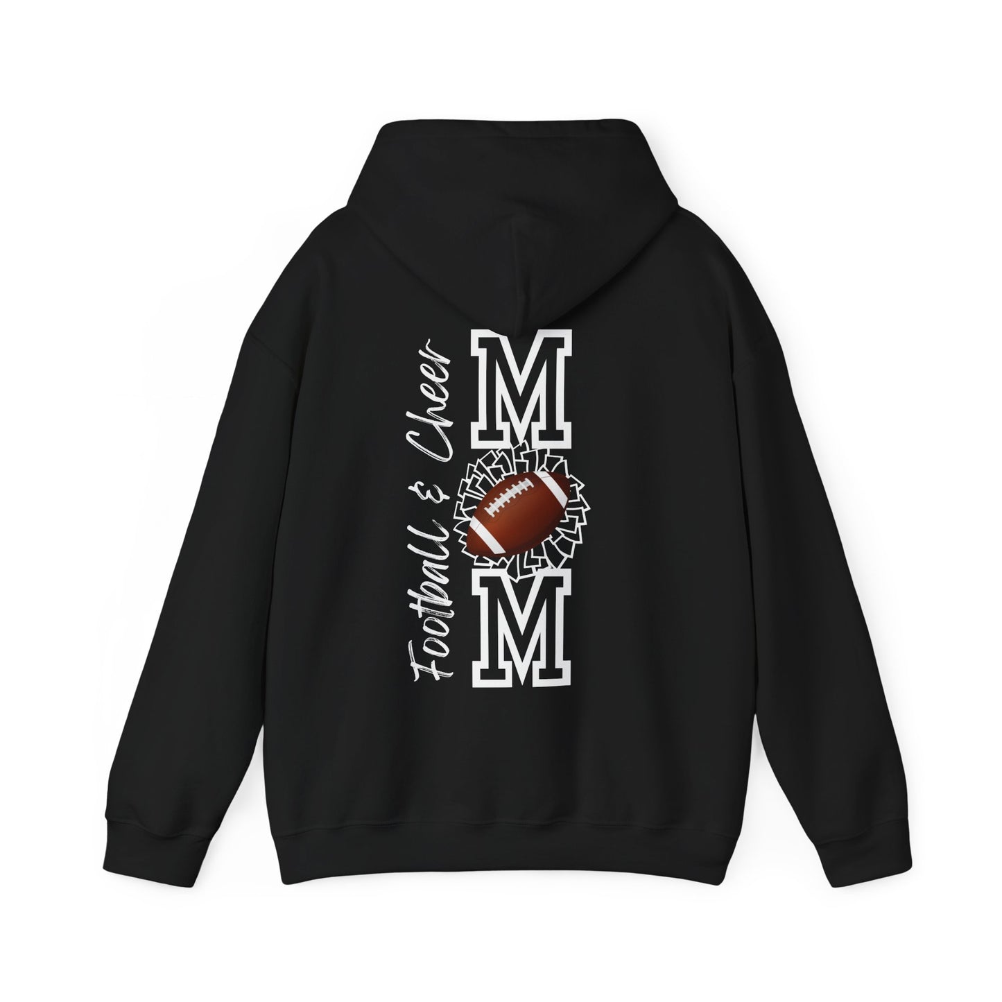 Football & Cheer Mom Hoodie Sweatshirt