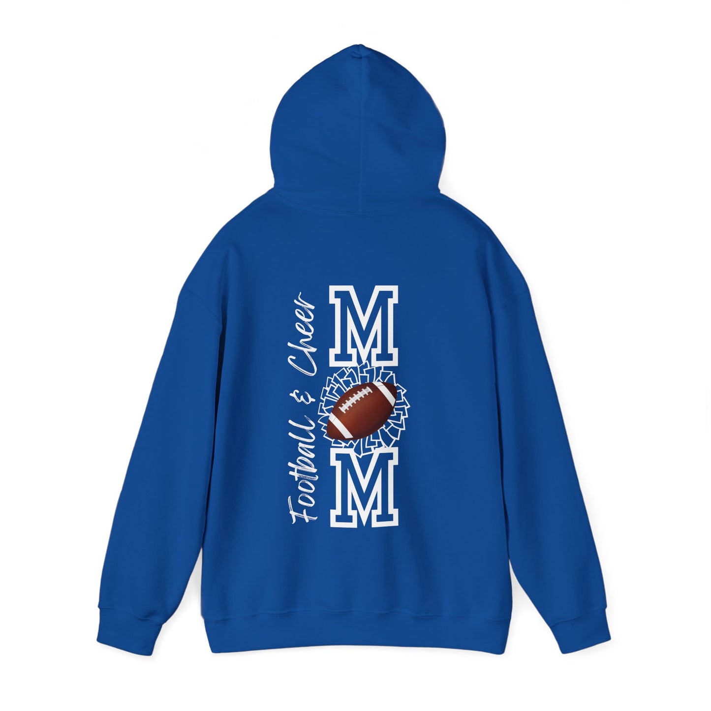 Football & Cheer Mom Hoodie Sweatshirt