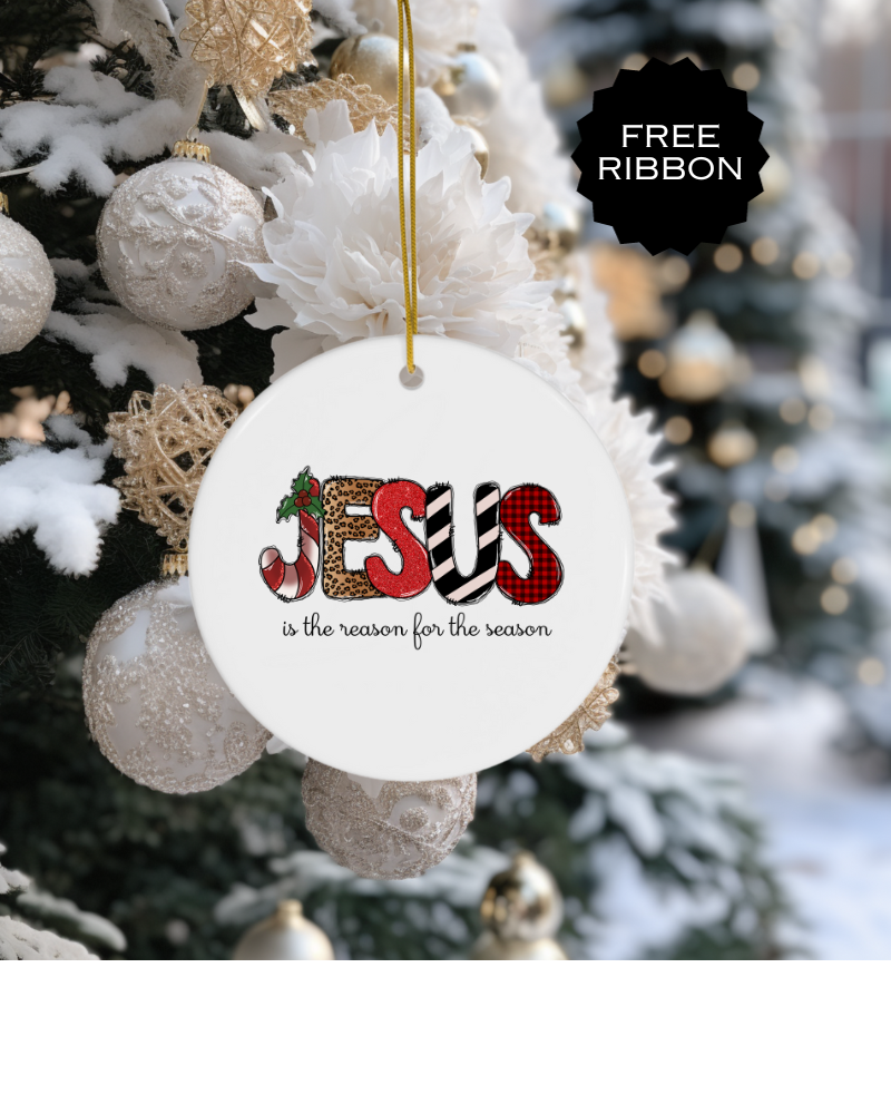 Jesus is the Reason Ornament