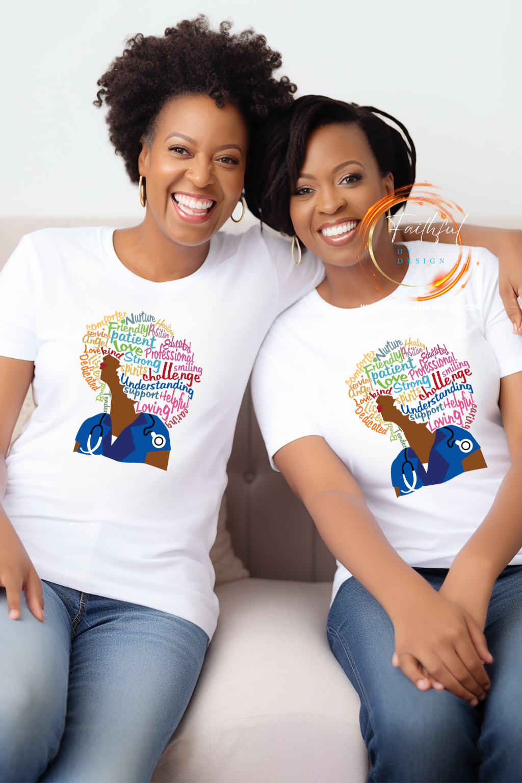 Afro Nurse Shirt
