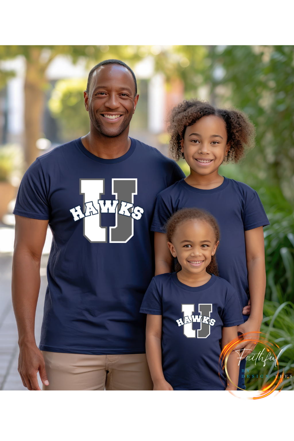U Hawks Split T-Shirt (Youth & Adult)