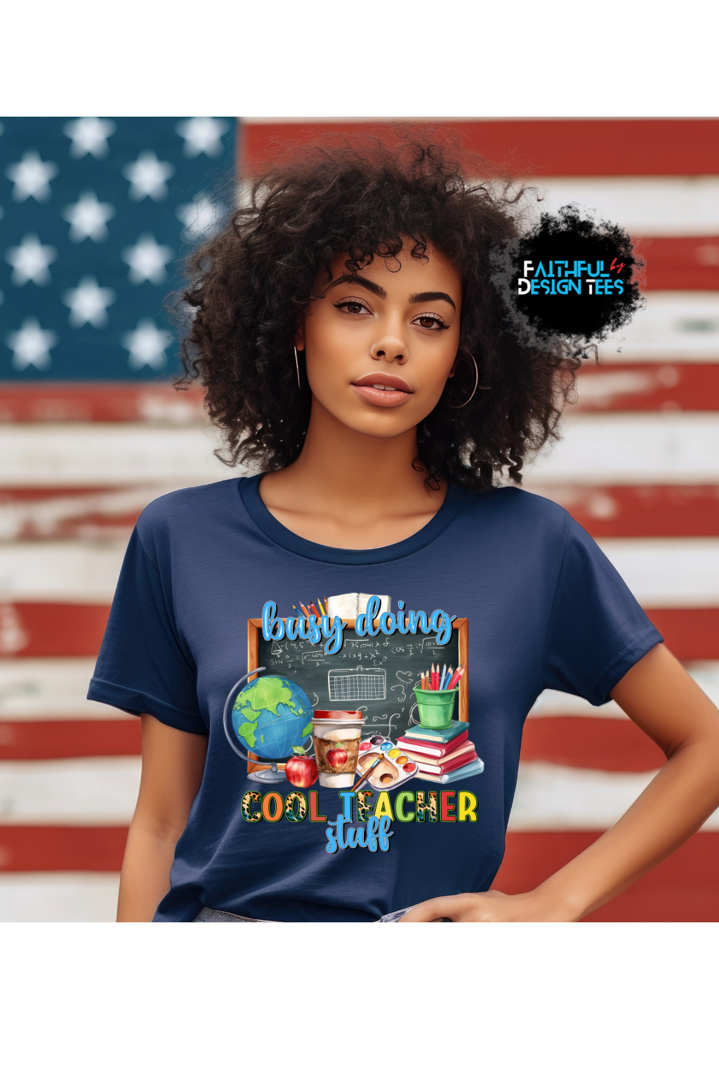 Busy Doing Cool Teacher Stuff Shirt
