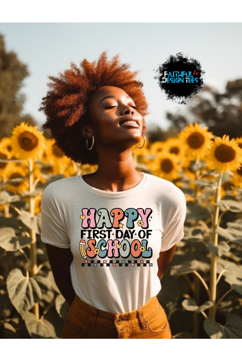 Retro Happy 1st Day of School Shirt