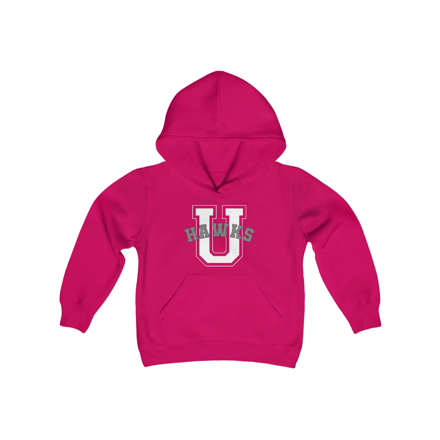 Youth Varsity U Hawks Heavy Blend Hooded Sweatshirt