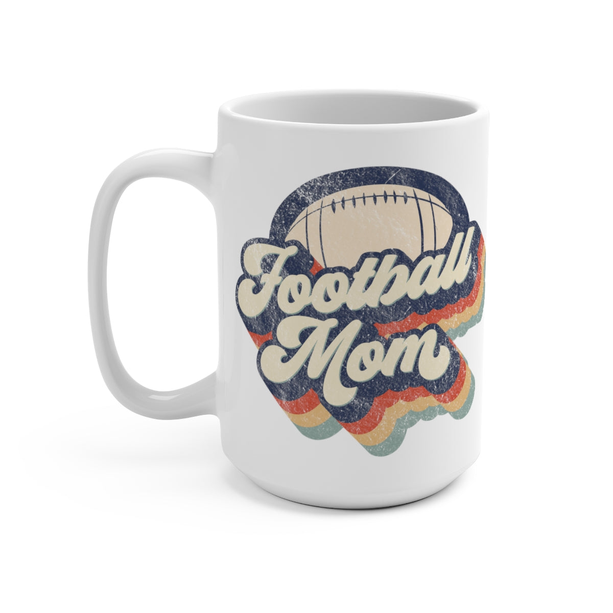 Football Mom Coffee Mug - 15oz.