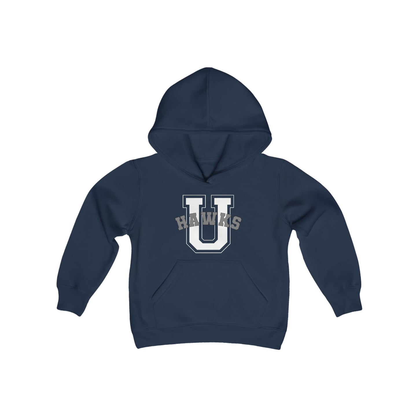 Youth Varsity U Hawks Heavy Blend Hooded Sweatshirt