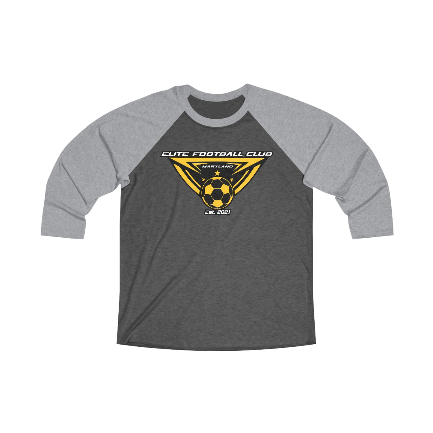 ELITE SOCCER | Unisex Tri-Blend 3\4 Raglan Tee