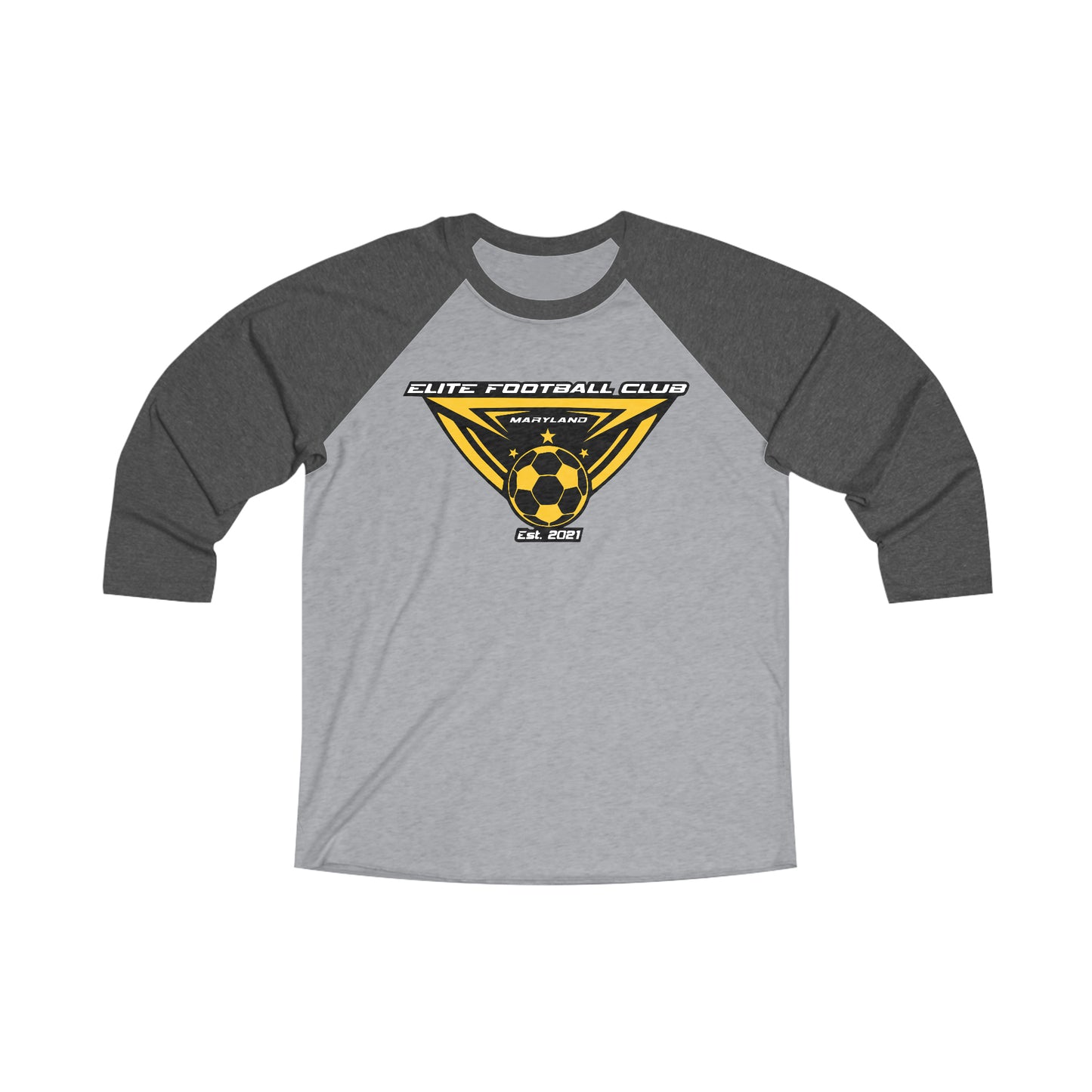 ELITE SOCCER | Unisex Tri-Blend 3\4 Raglan Tee