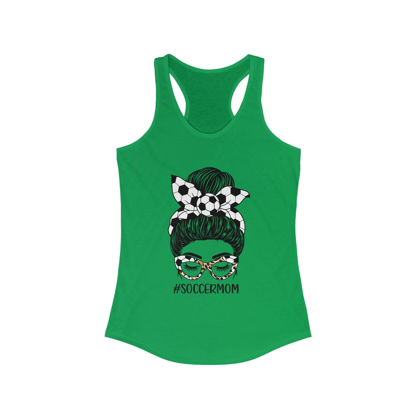 Soccer Mom Messy Bun Tank