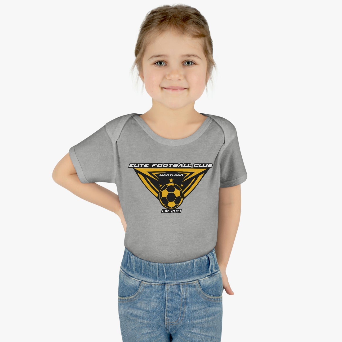 ELITE SOCCER | Infant Baby Rib Bodysuit