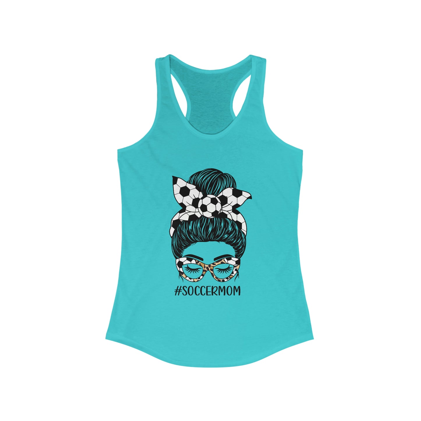 Soccer Mom Messy Bun Tank